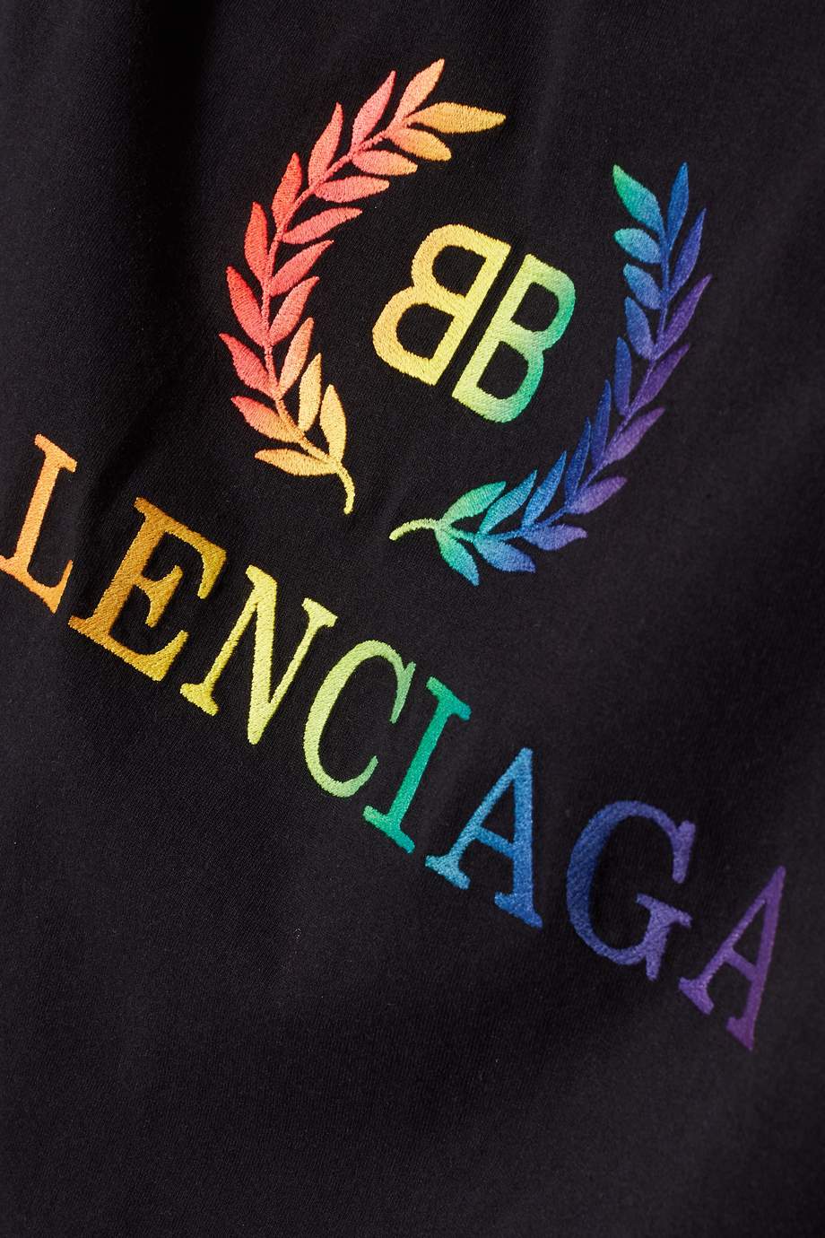 rainbow balenciaga shirt