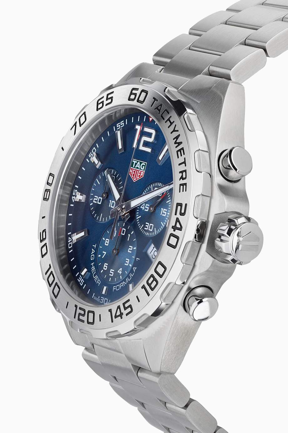 tag heuer formula 1 blue chronograph men's watch