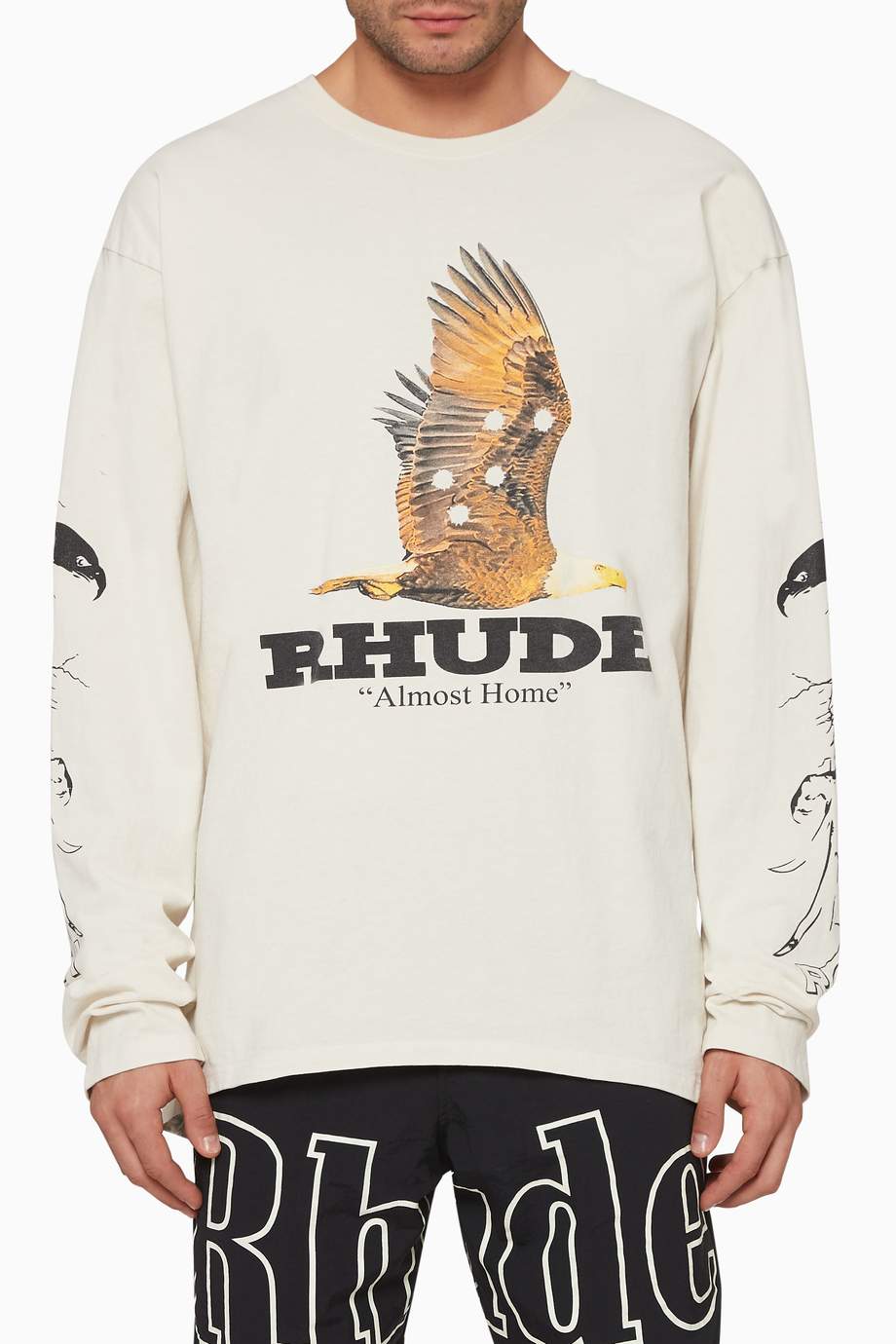 rhude almost home long sleeve