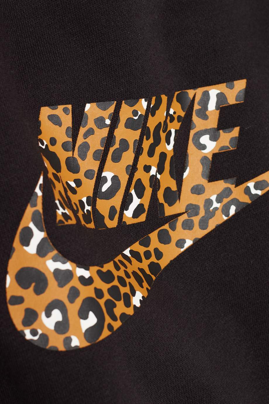 white nike leopard print