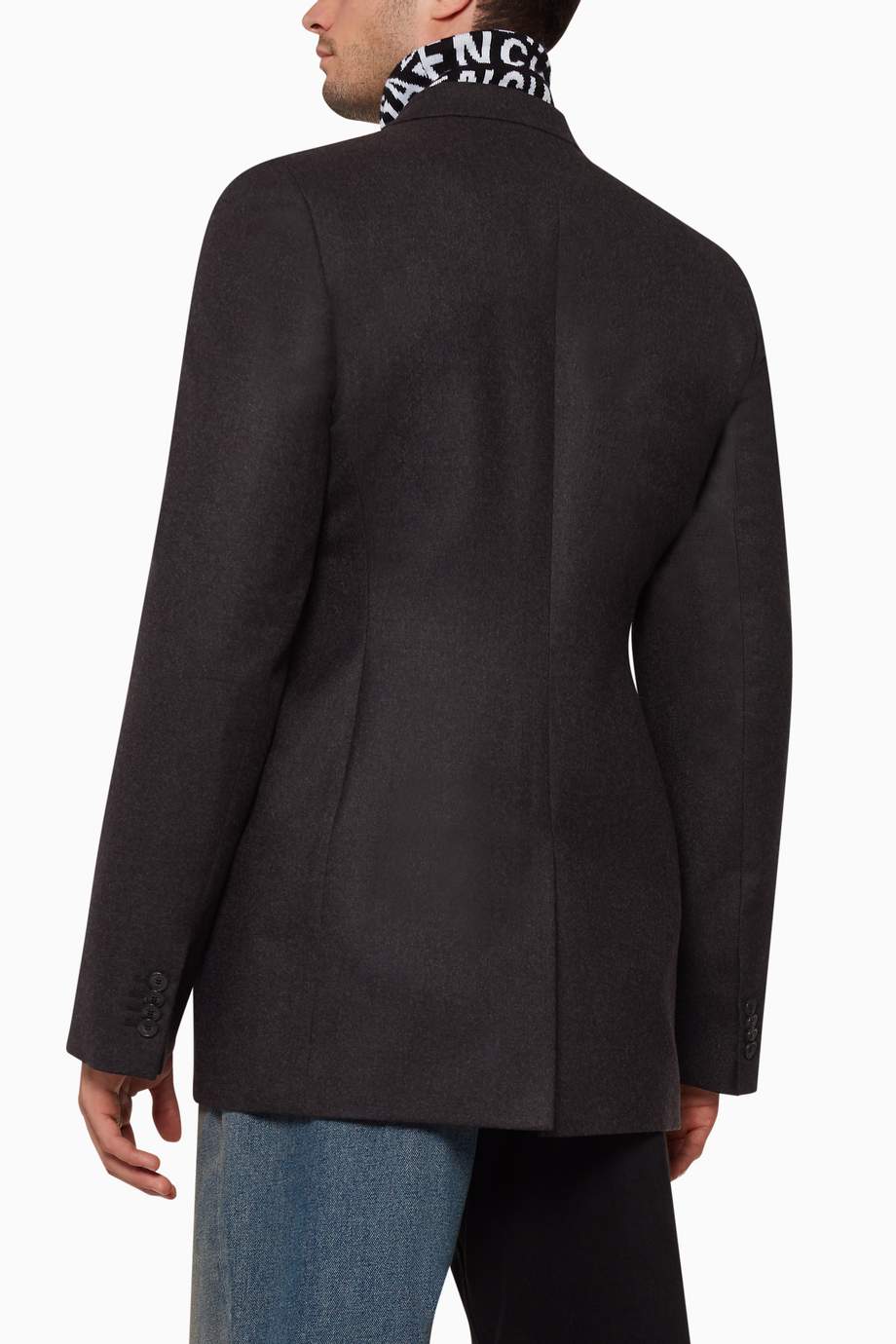 balenciaga hourglass coat