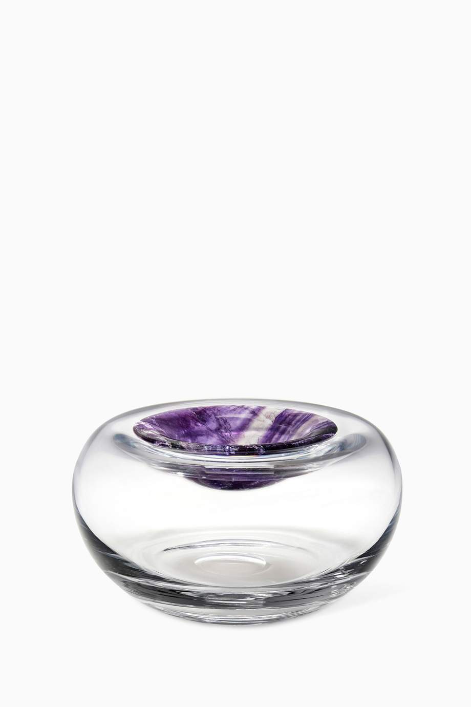 Shop Anna New York Multicolour Elevo Crystal Amethyst Caviar Server For Women Ounass Saudi