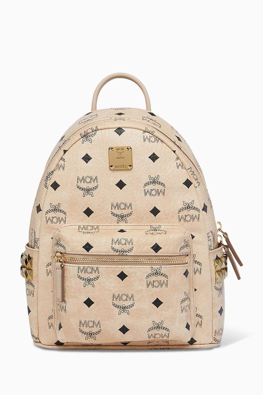 stark side studs rucksack in visetos
