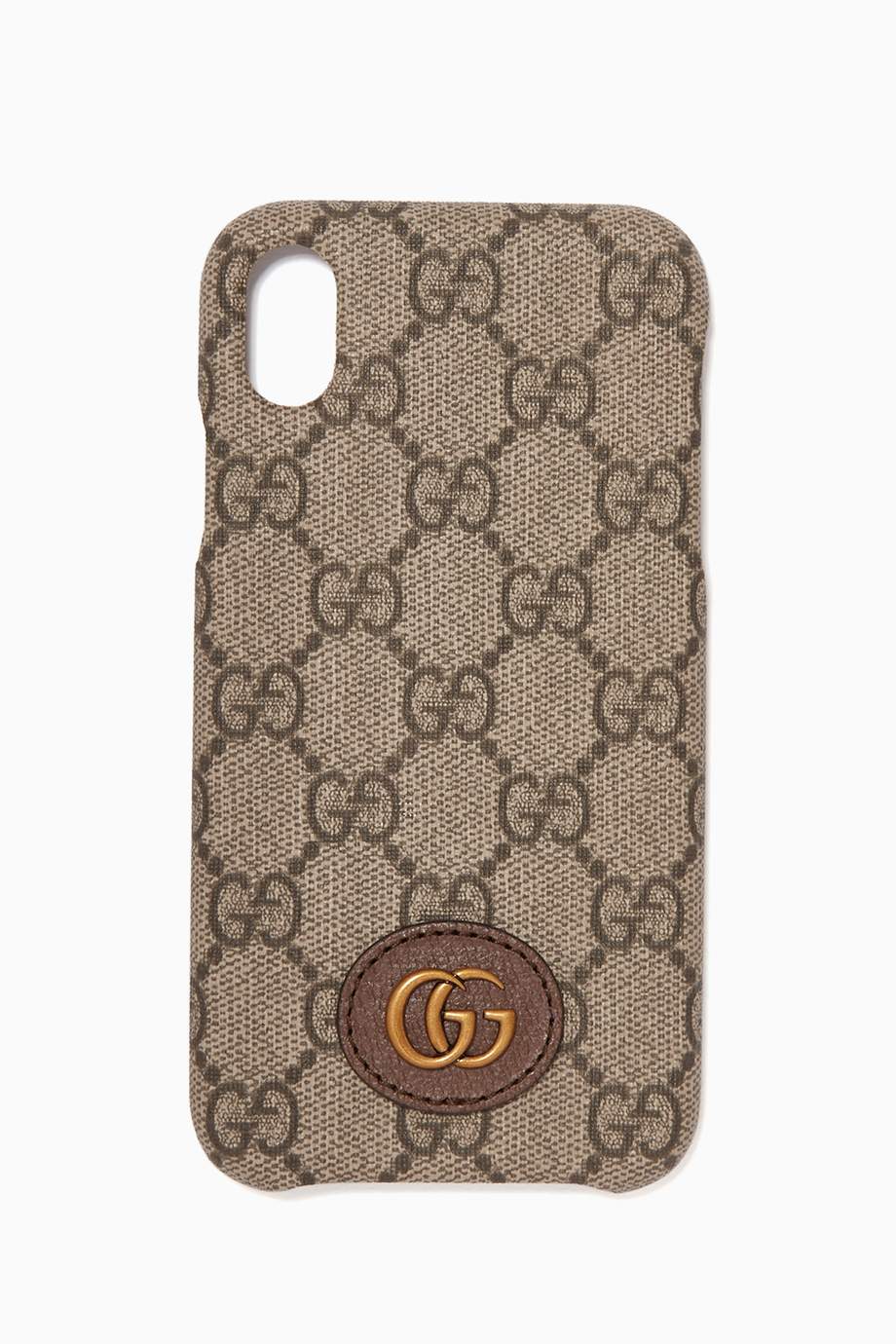Shop Gucci Brown Gg Supreme Canvas Iphone Xr Cover For Men Ounass Uae Buy wholesale classic plaid gucci leather back covers. gucci