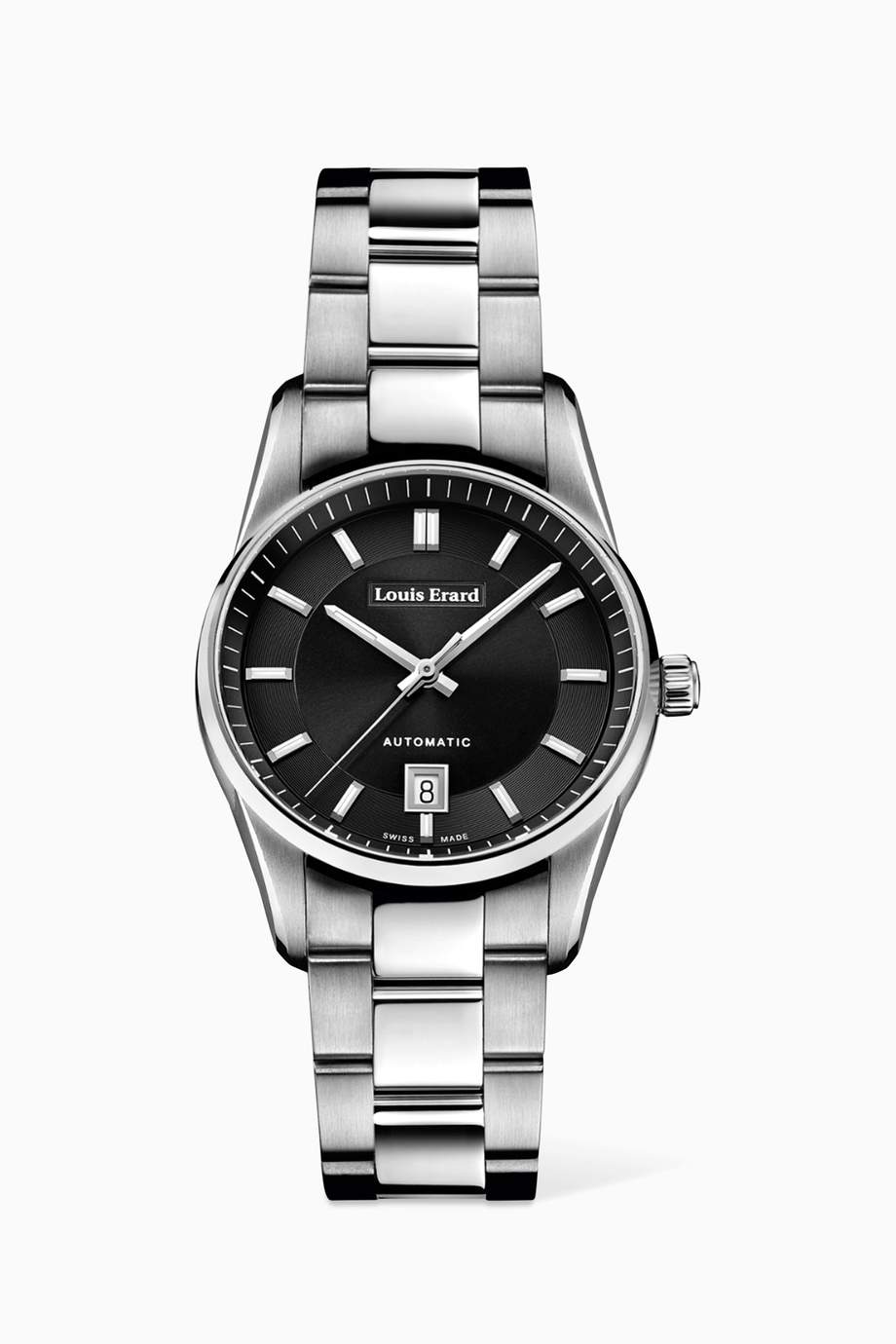 Shop Louis Erard Silver Héritage Automatic Watch for Men ...