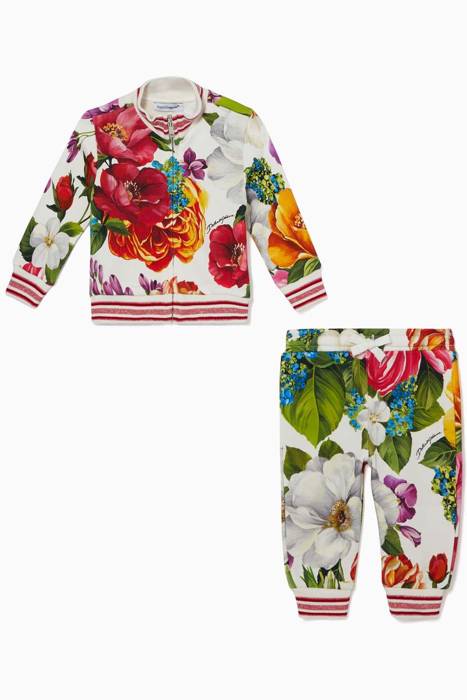 floral print tracksuit