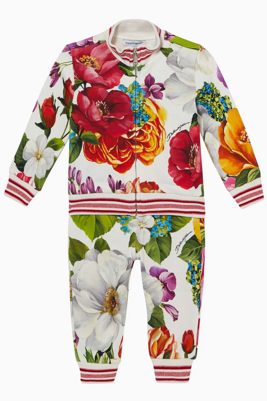 floral print tracksuit