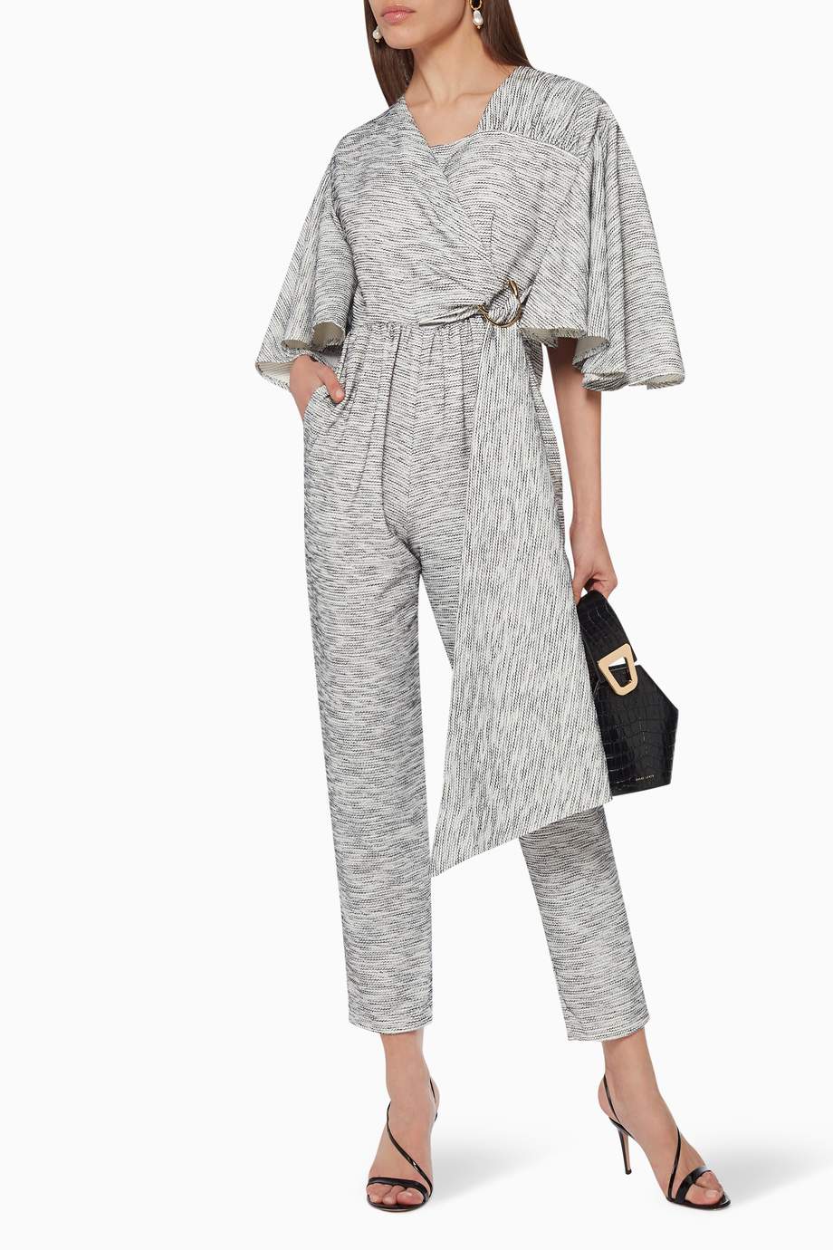 tapered leg jumpsuit