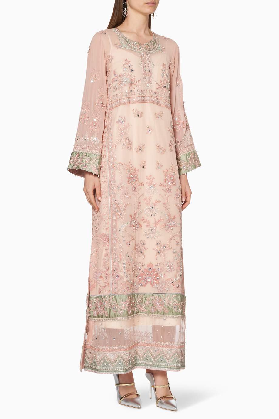 chiffon kaftan styles