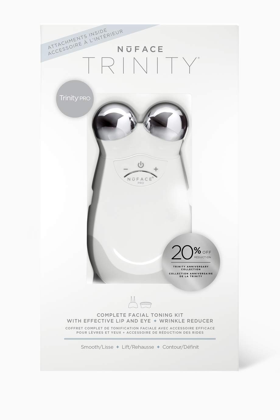 Shop NuFACE Multicolour Trinity® Pro Complete Facial Toning Kit for