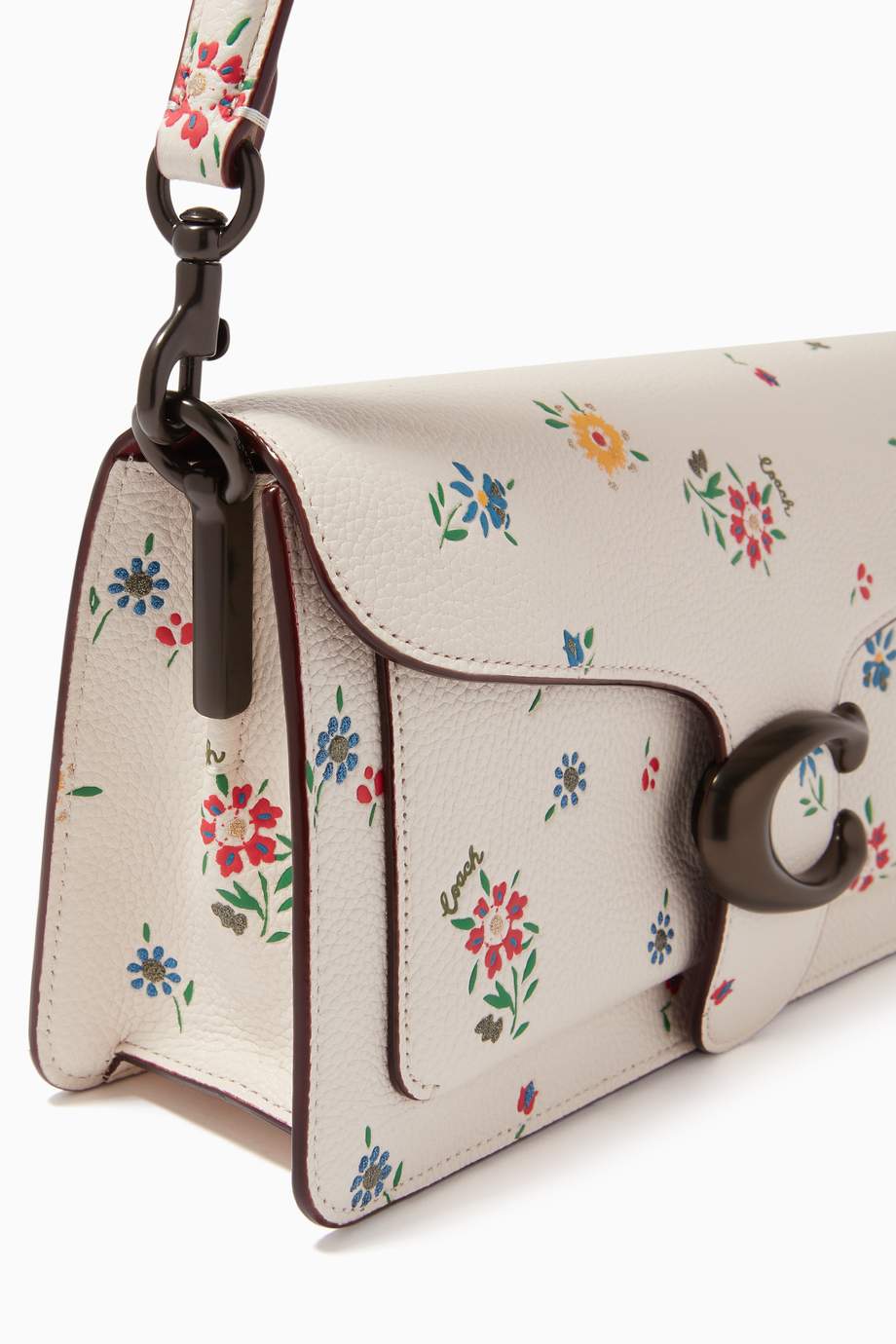 Shop Coach White Tabby 26 Shoulder Bag in Wildflower Print Leather for Women | Ounass UAE
