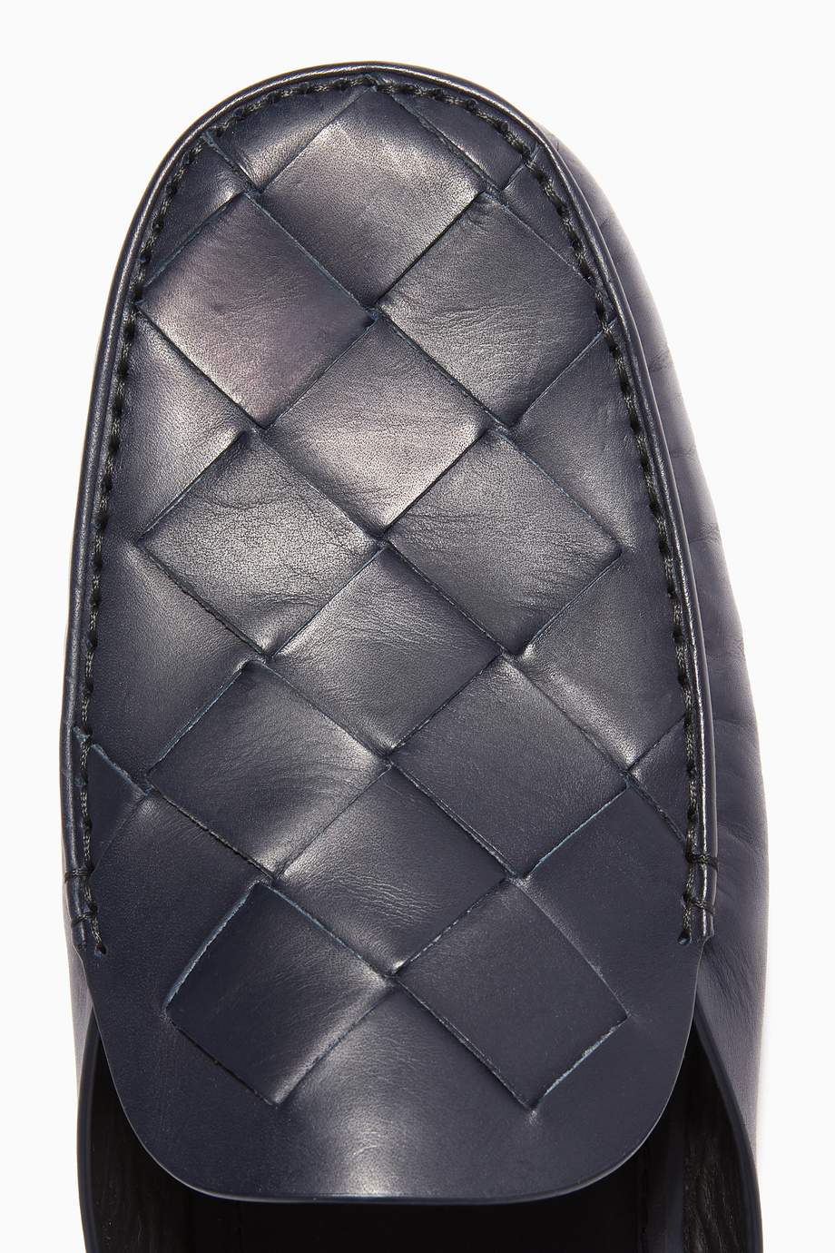 leather backless slippers