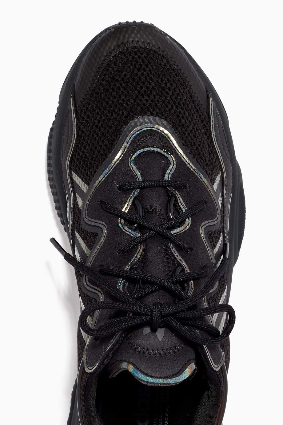 Shop adidas Originals Black Ozweego Knit Sneakers for Men | Ounass UAE