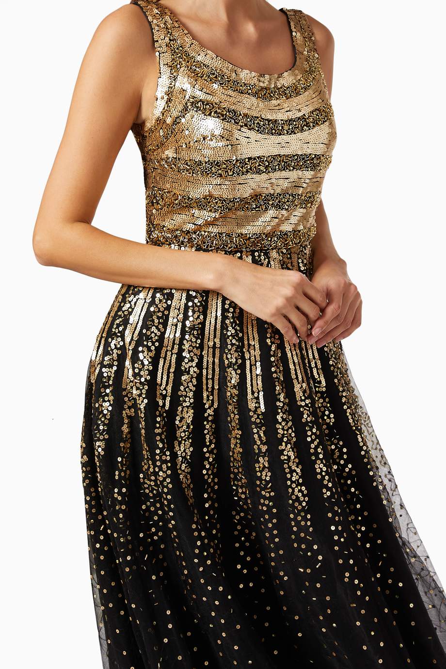 basix strapless tulle ball gown