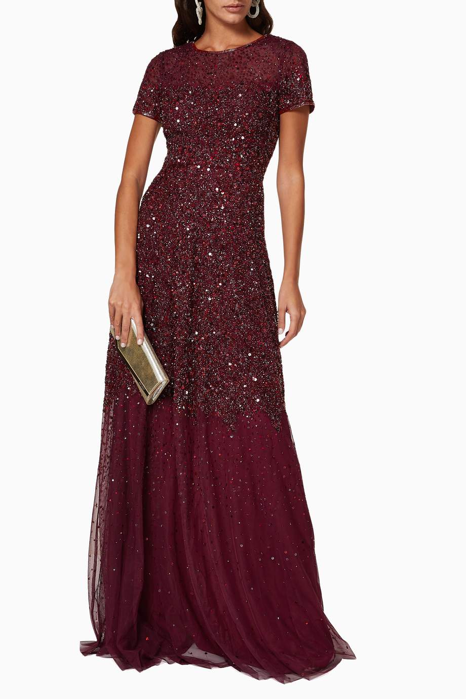 robe tulle sequin
