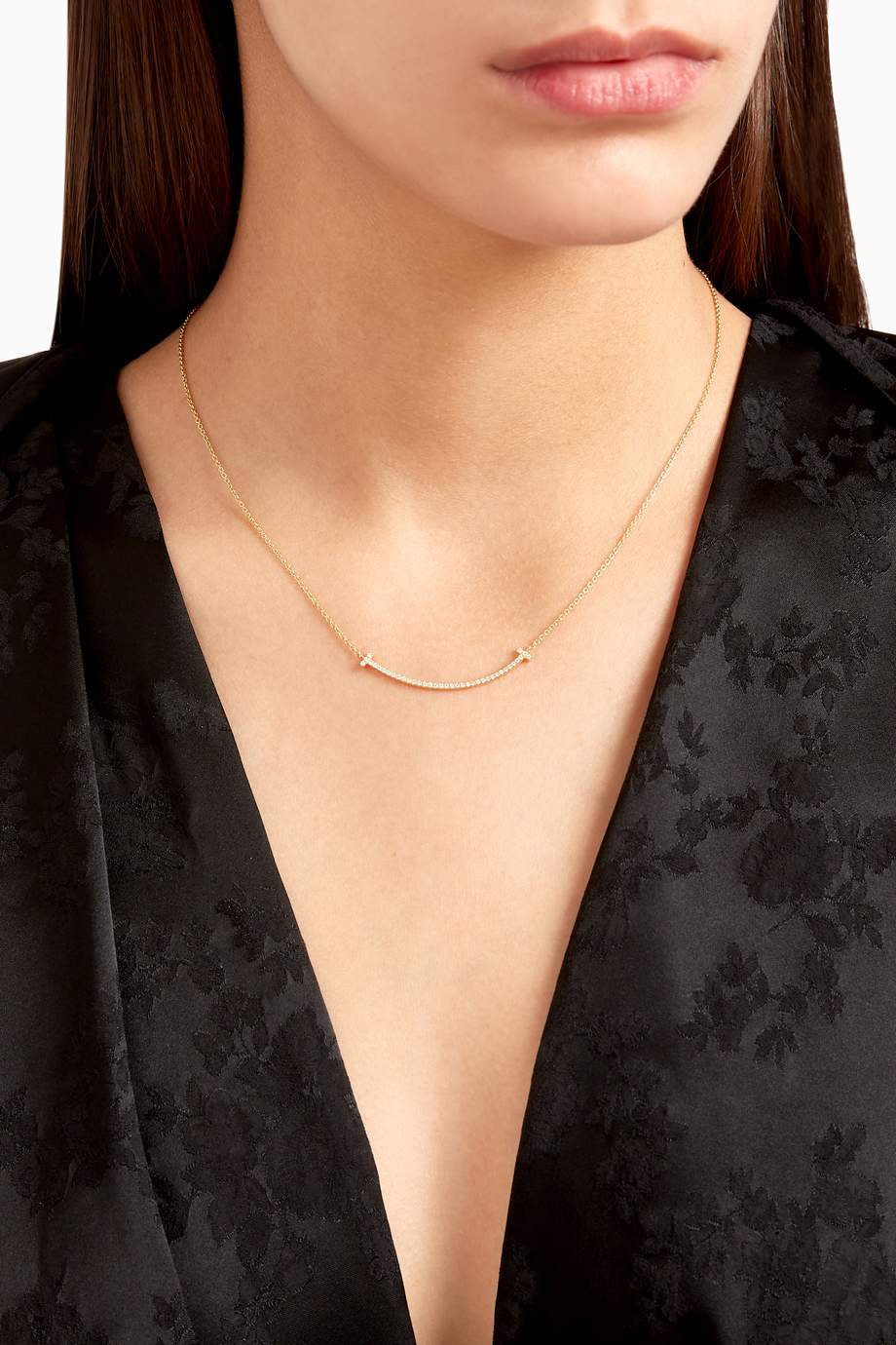 Tiffany and co smile pendant clearance