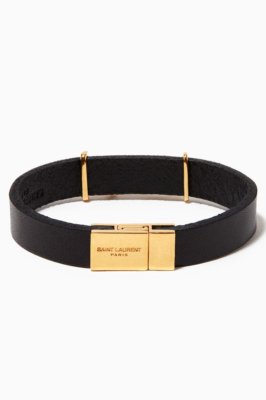 saint laurent opyum charm bracelet in gold brass