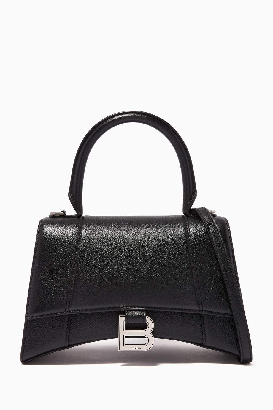 black love letter small top handle bag