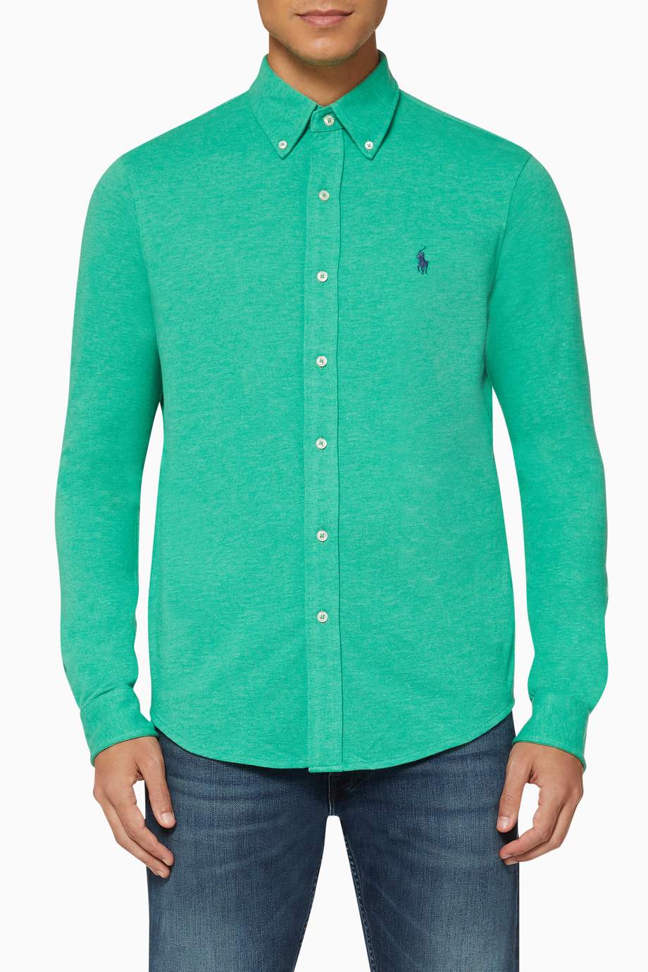 ralph lauren featherweight mesh shirt