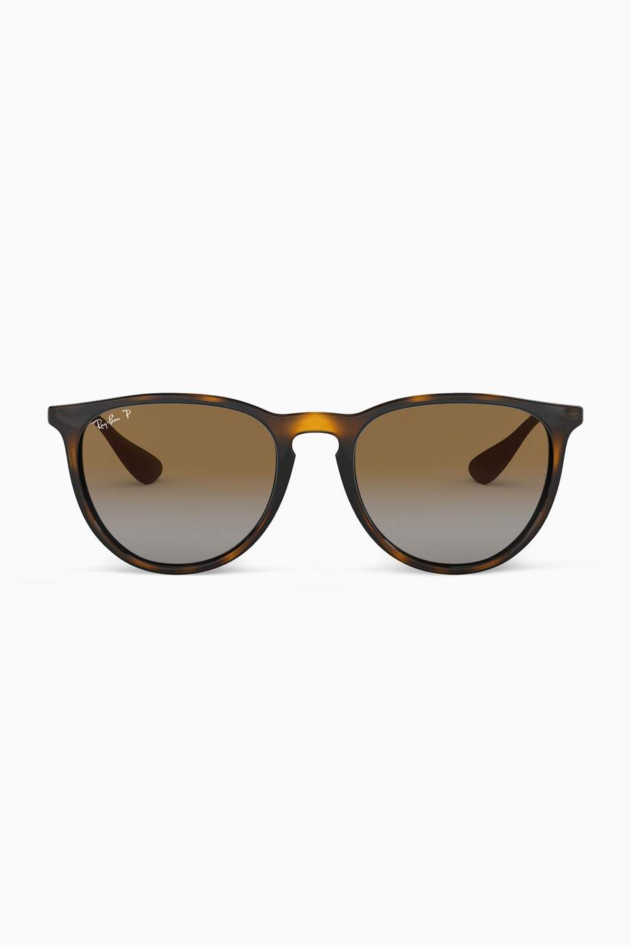 Shop Ray Ban Brown Erika Classic Polarized Sunglasses For Women Ounass Uae