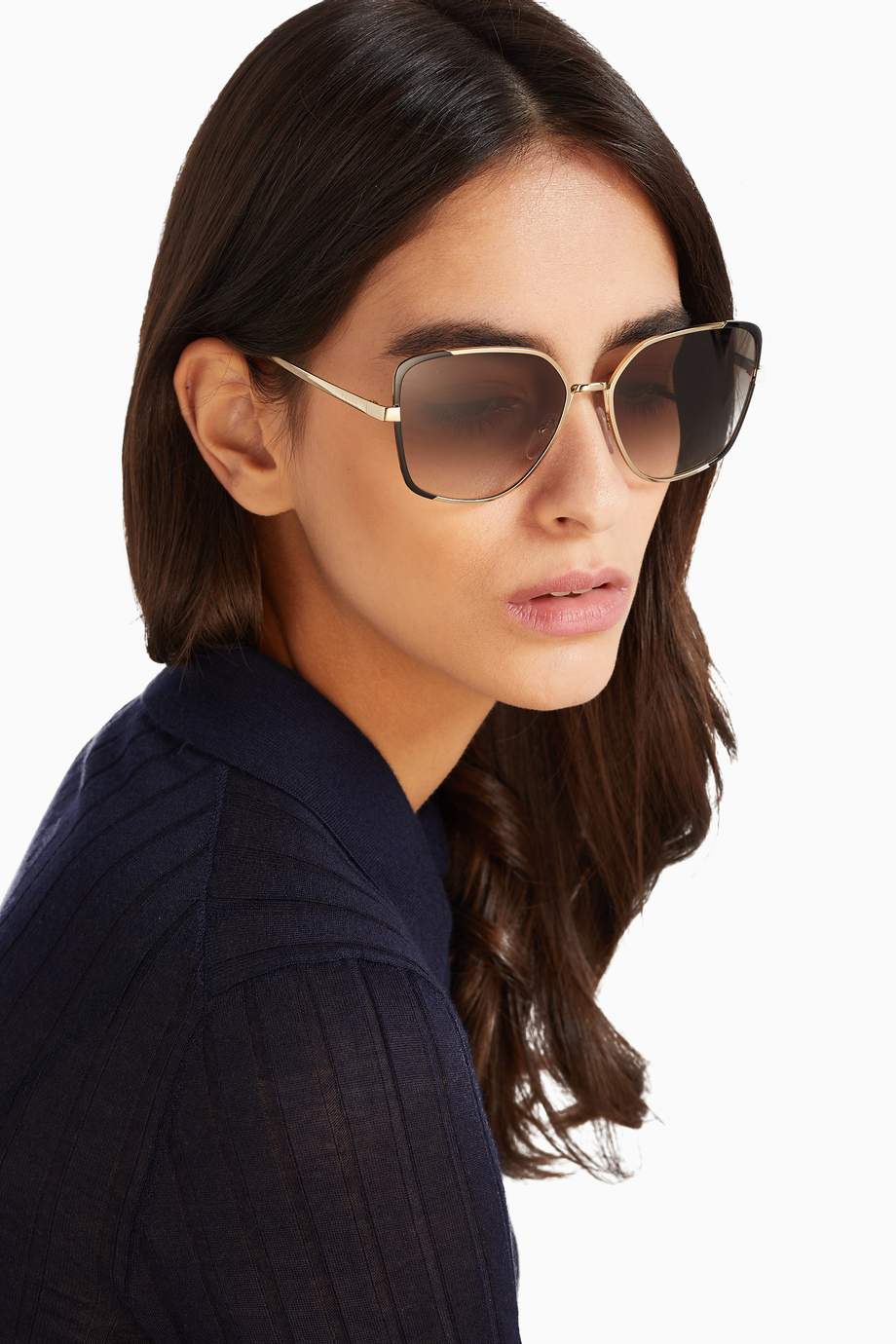 prada irregular sunglasses