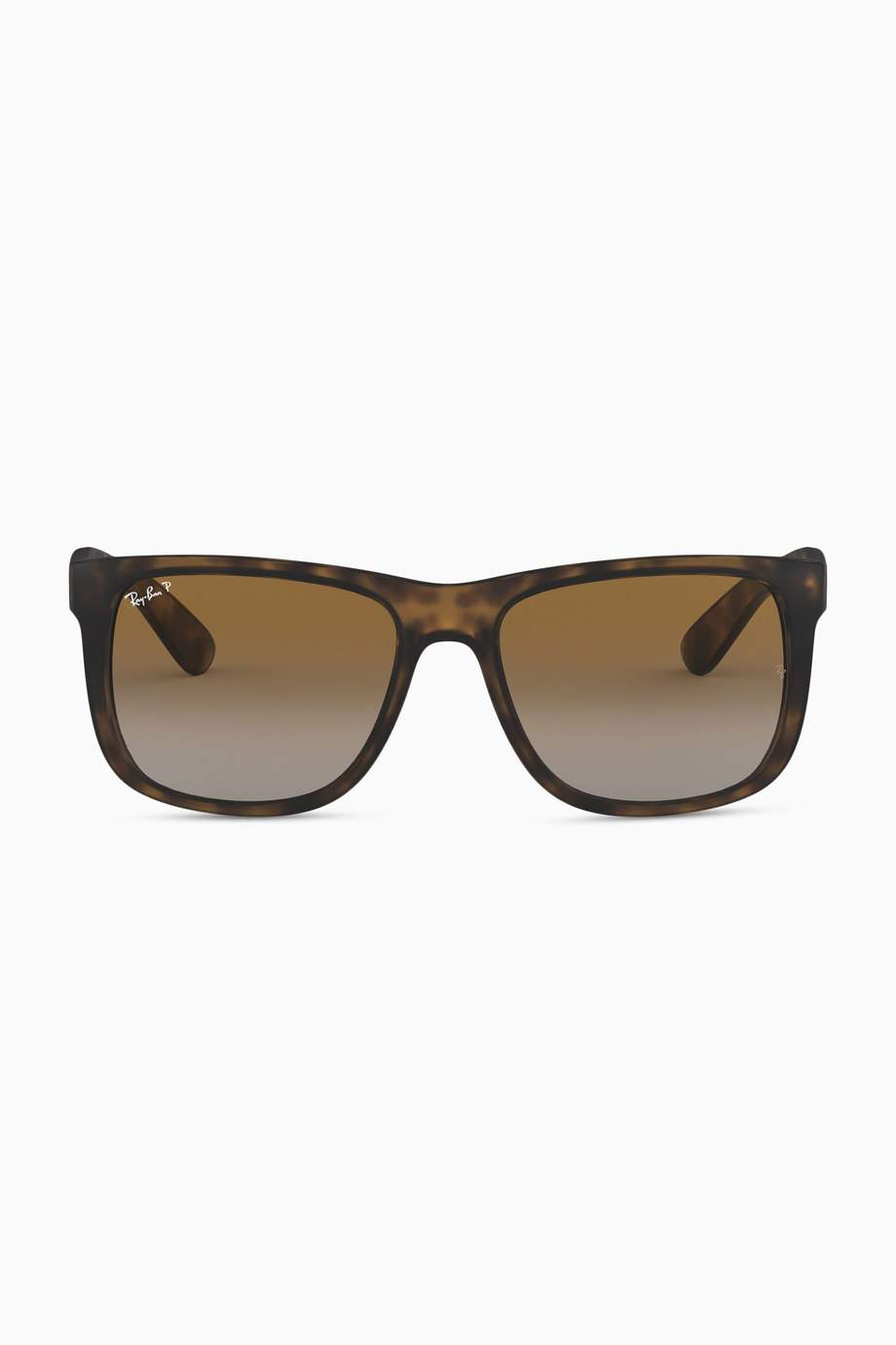 Shop Ray Ban Brown Justin Gradient Polarized Sunglasses For Men Ounass Uae
