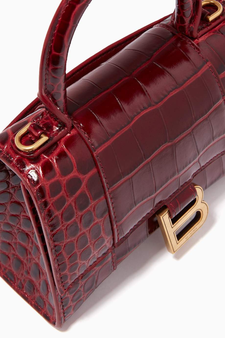 women's hourglass xs top handle bag
