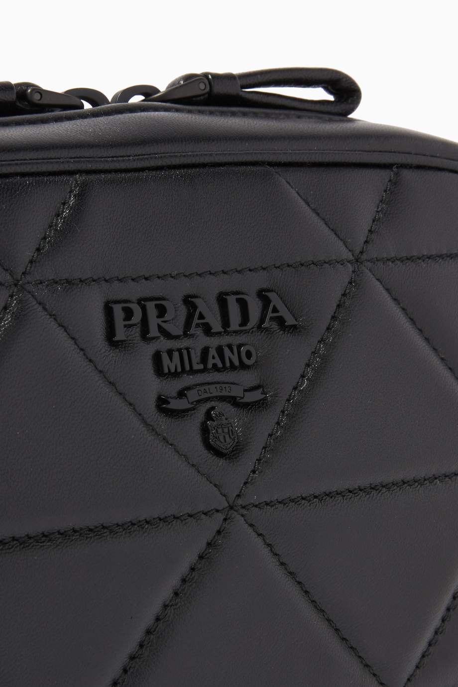 Shop Prada Black Prada Spectrum Shoulder Bag in Quilted Nappa Leather ...