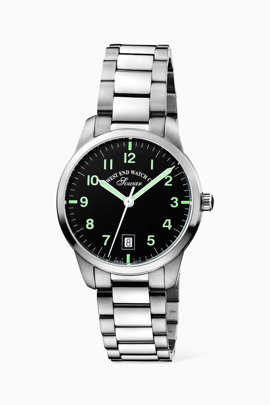 Shop West End Watch Co Silver Everbright Quartz 38mm Watch For Men Ounass Uae The alexandria is an exercise in minimalism. ounass