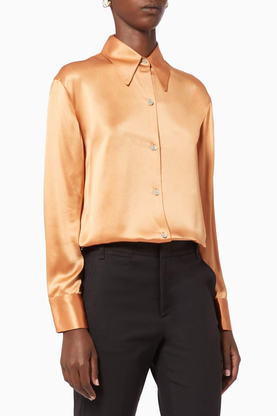 vince shaped collar shirt