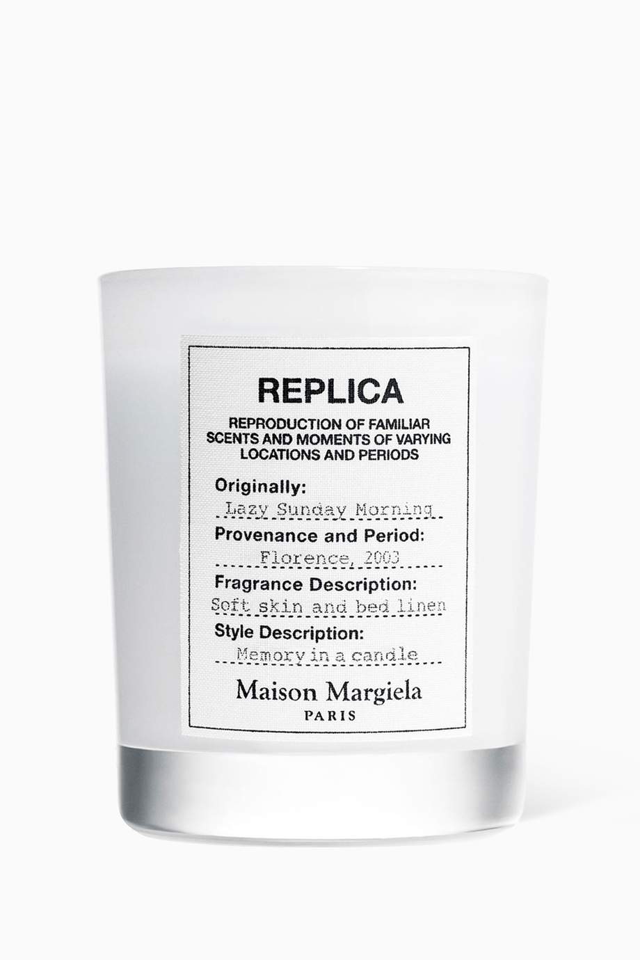 Shop Maison Margiela Multicolour Replica Lazy Sunday Morning Scented ...