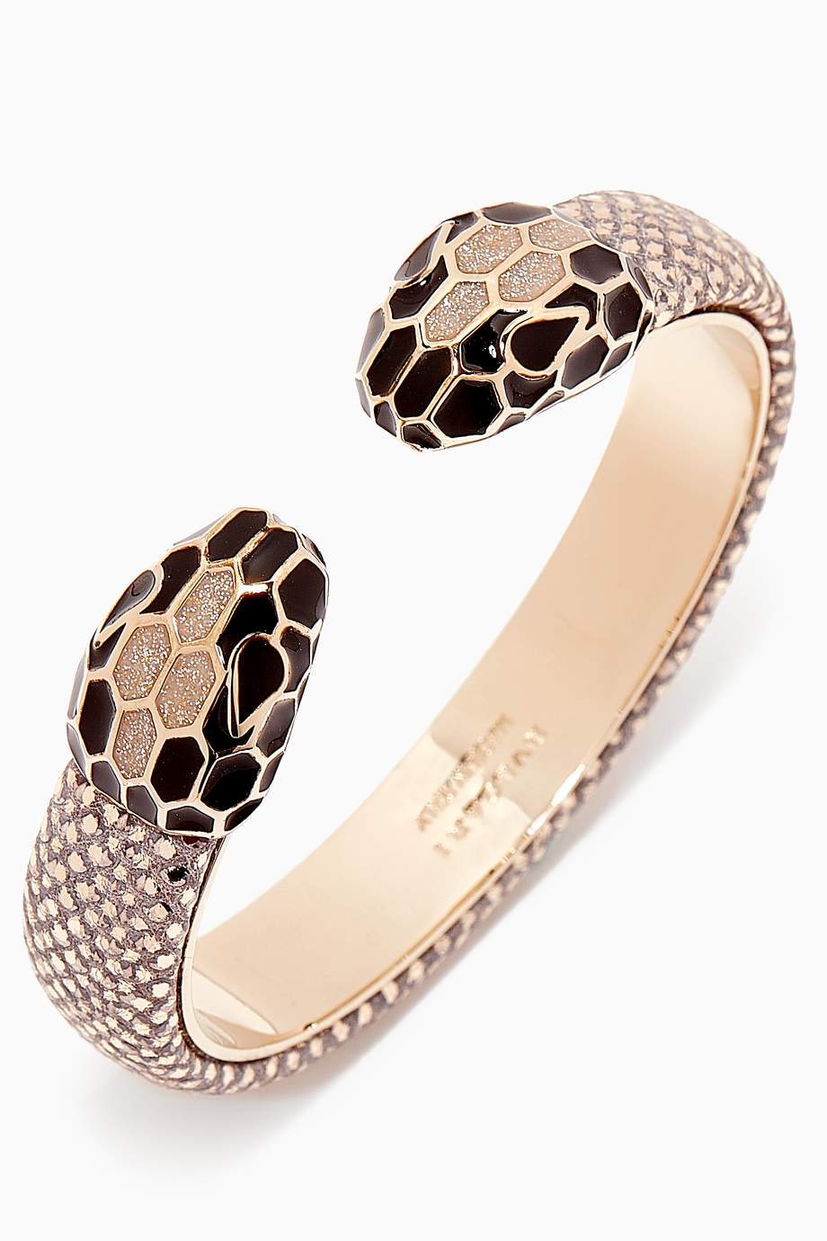 Bvlgari serpenti leather bracelet clearance