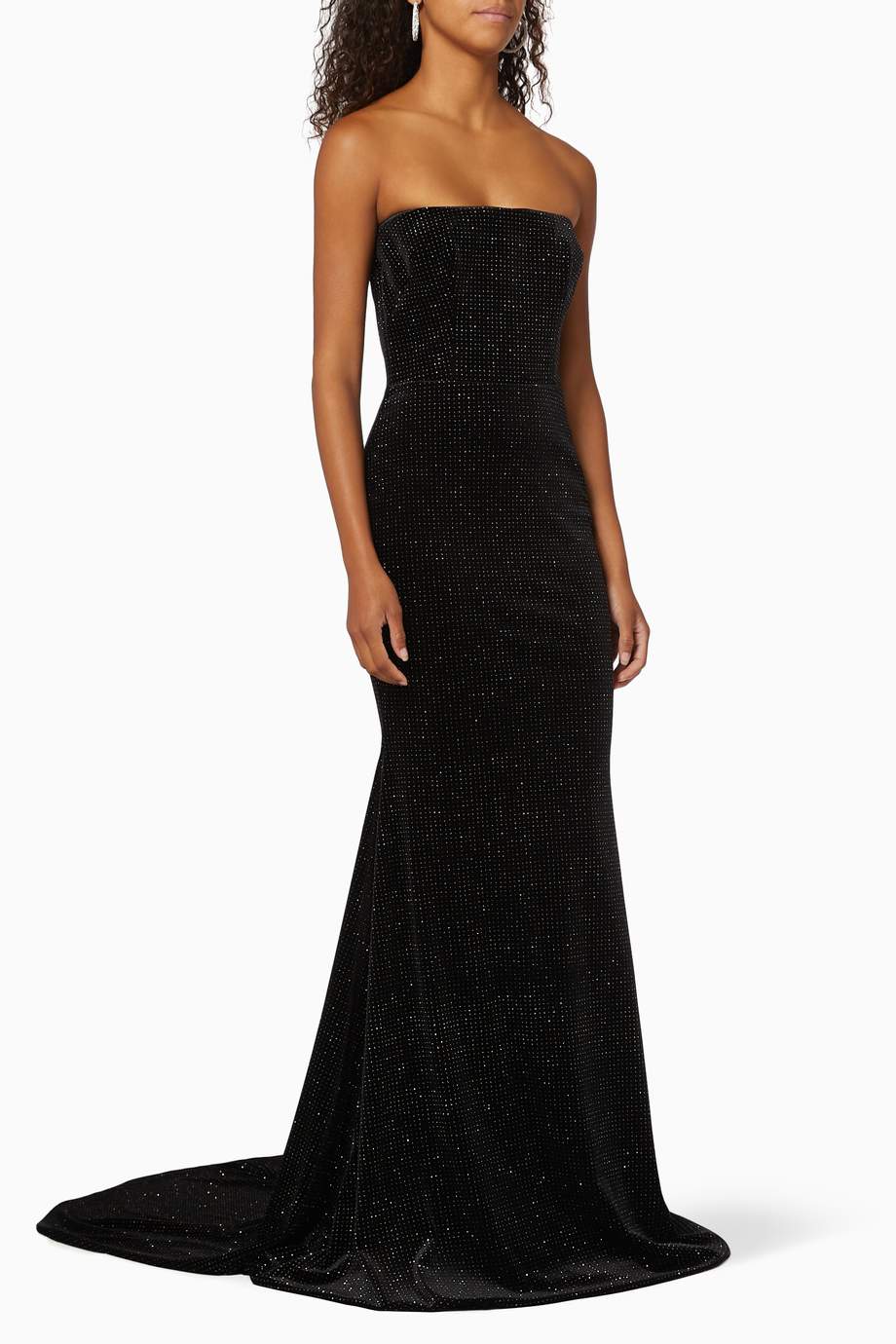 Alex perry velvet dress clearance