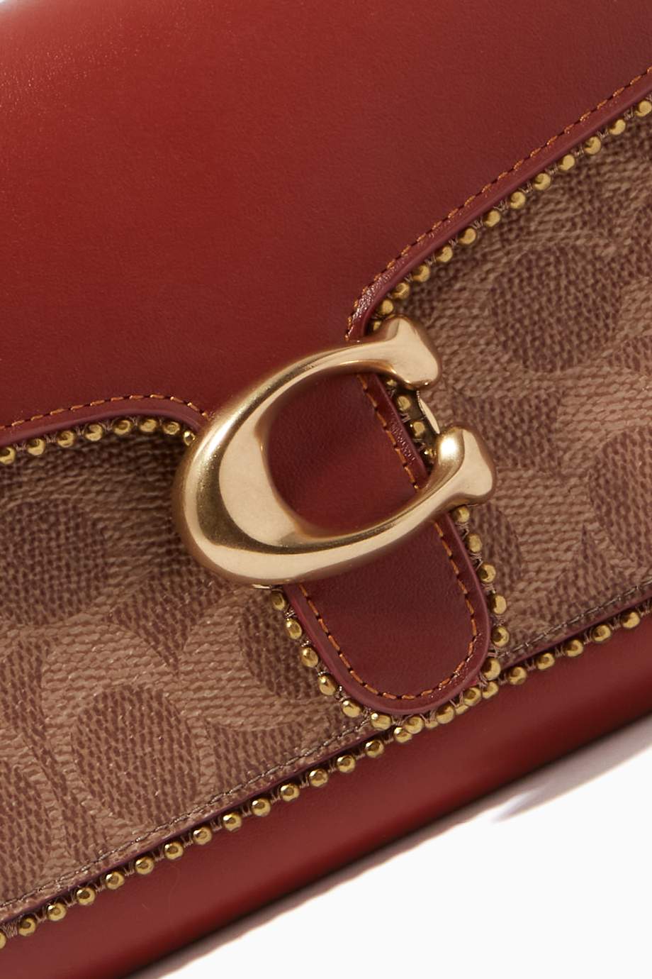 tabby shoulder bag 26 in signature canvas with beadchain
