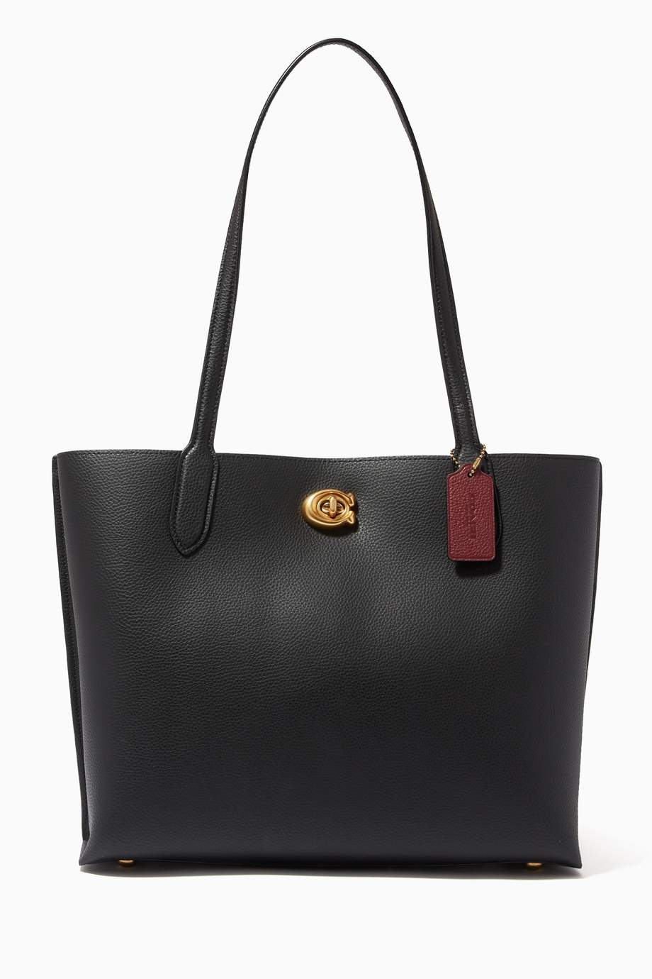 Shop Coach Black Willow Tote in Colorblock Leather for Women | Ounass UAE