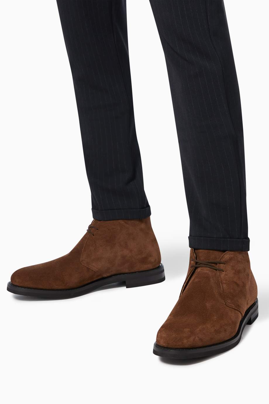 Shop Church's Brown Ryder 3 Desert Boots in Suede Leather for Men ...
