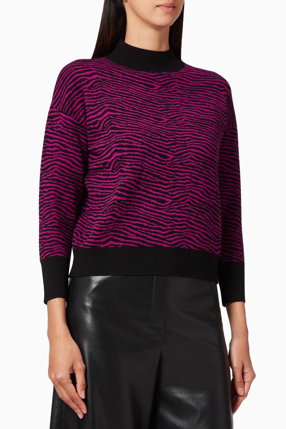 jacquard-patterned skirt