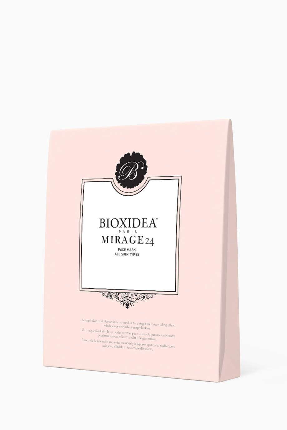 Shop Bioxidea Multicolour Mirage24 Haute Skin Care Face Mask Set Of Three For Women Ounass Uae