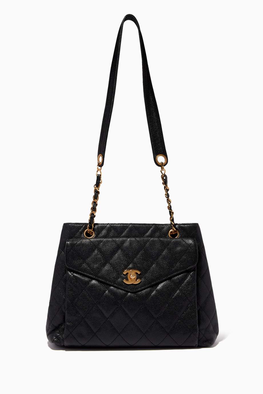 chanel cc chain tote