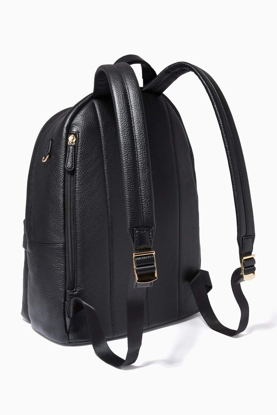 Shop Michael Kors Black Slater Large Backpack in Leather for Women