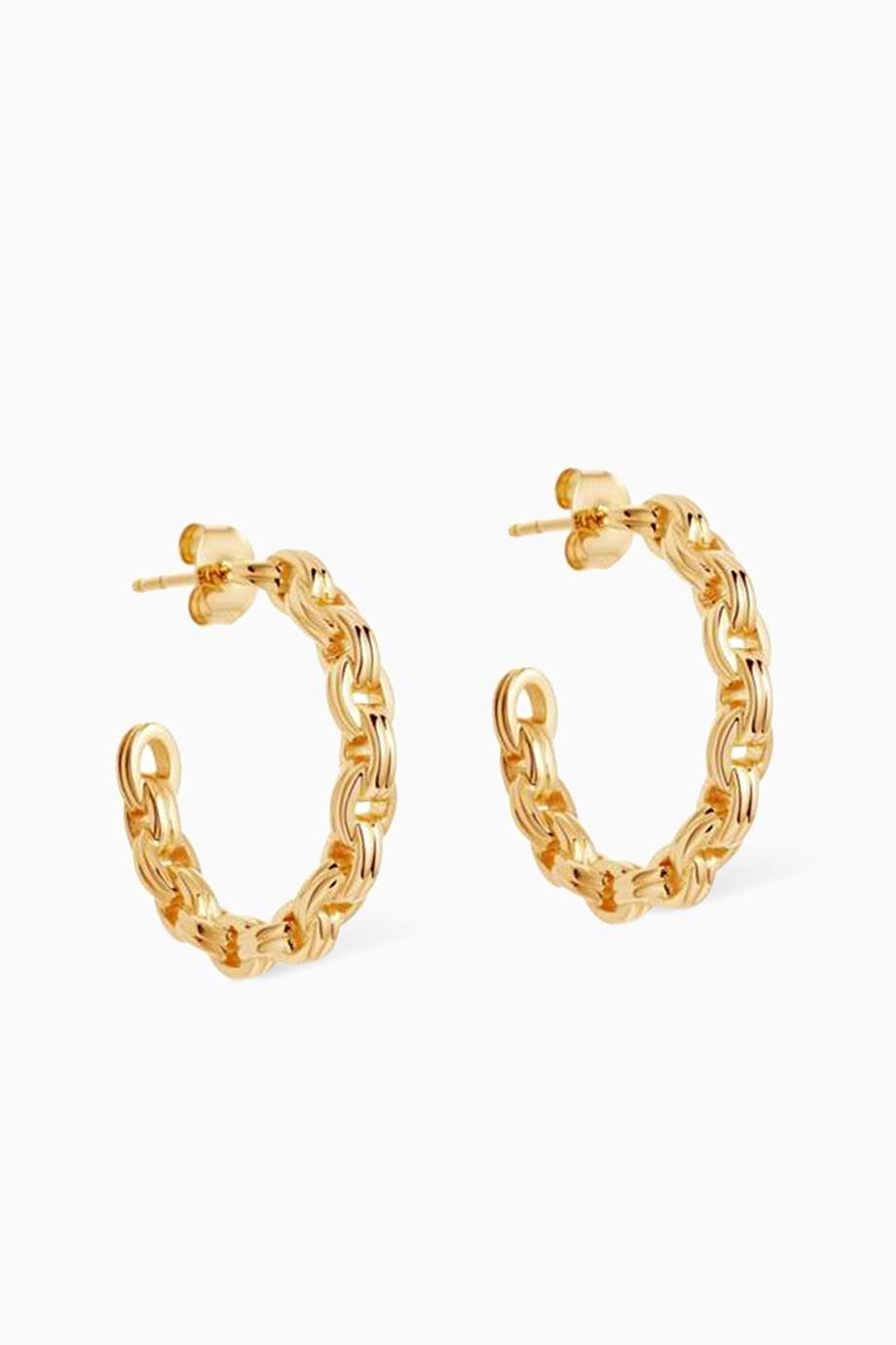 Gold hoop earrings missoma clearance