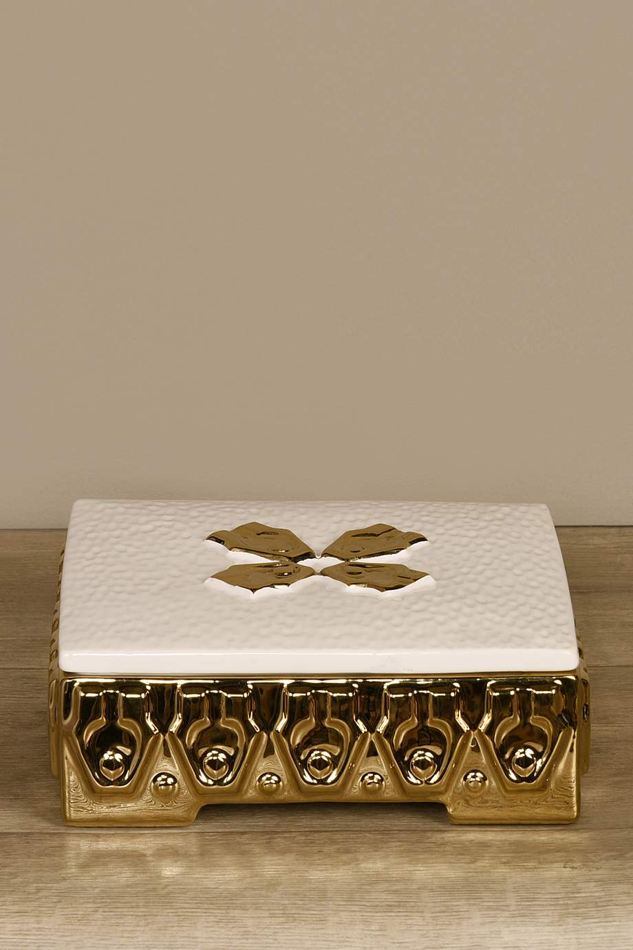 Shop Bloomr White Large Ceramic Jewelry Box for Women Ounass UAE