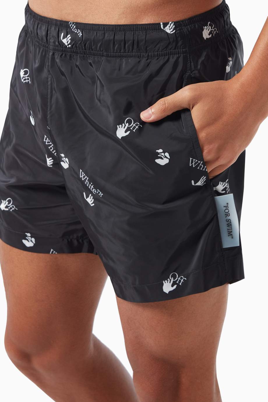 offwhite swim shorts