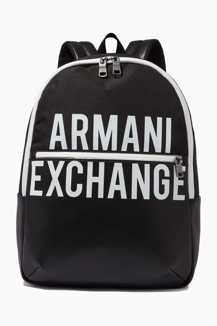 bold logo backpack in canvas