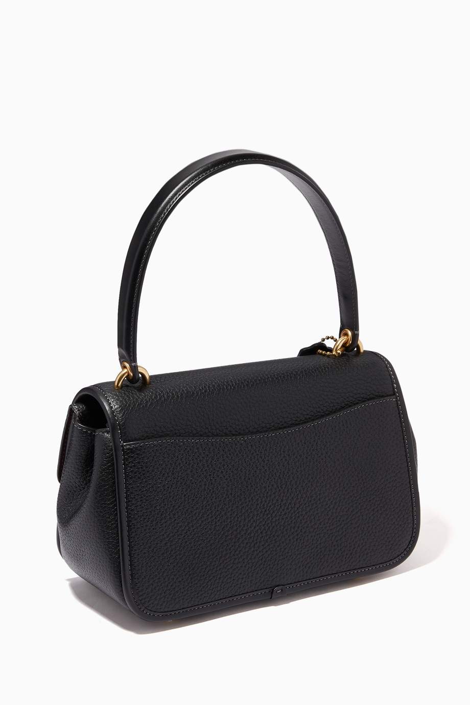 Shop Coach Black Cody Shoulder Bag in Pebble Leather for Women Ounass