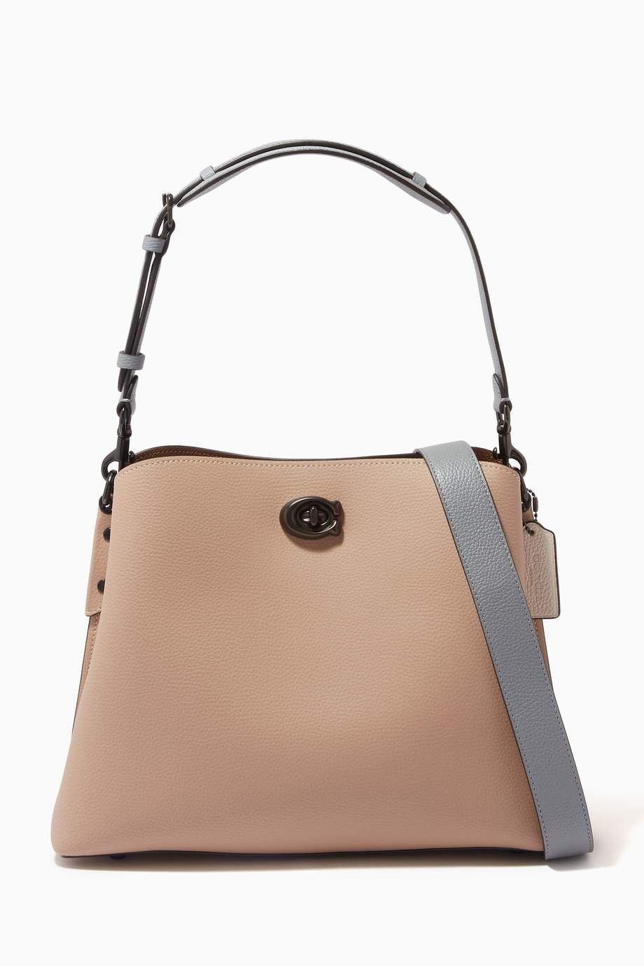 Shop Coach Brown Willow Shoulder Bag in Pebble Leather for Women | Ounass UAE