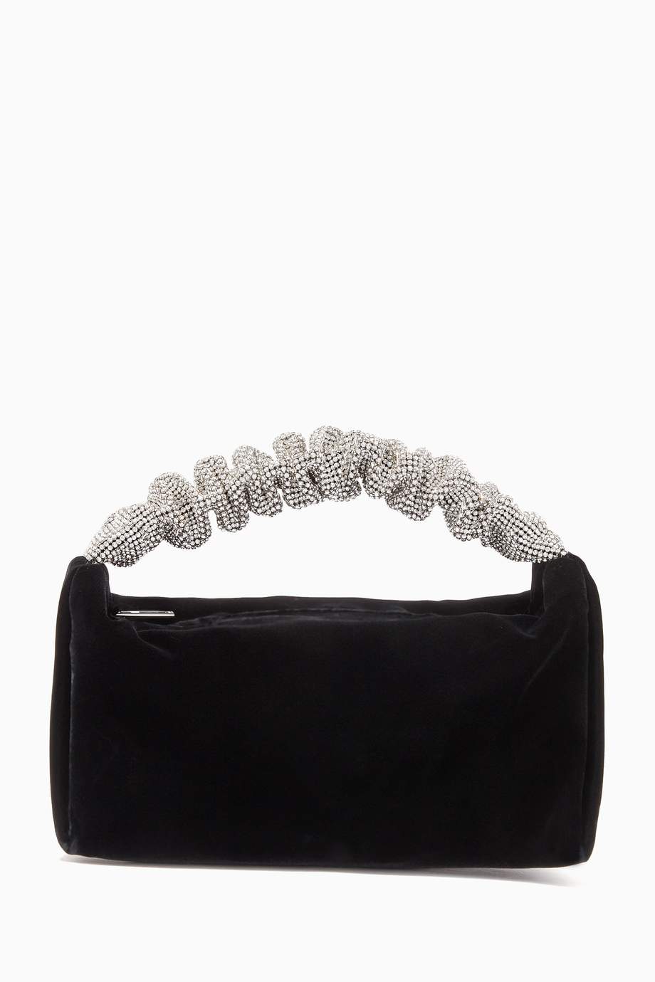 alexander wang scrunchie crystal bag