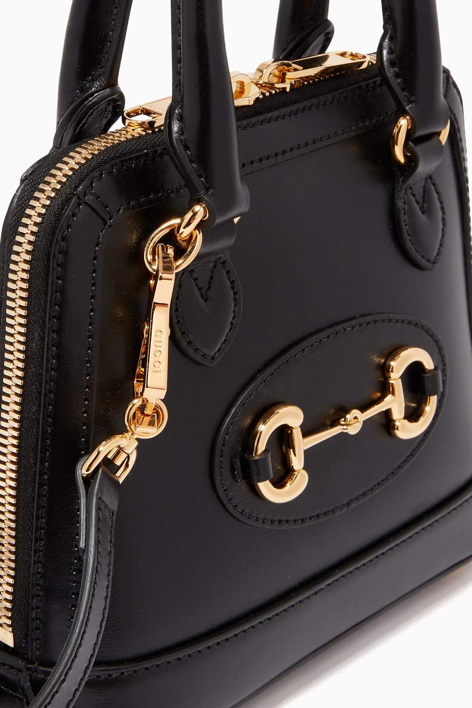 gucci 1955 horsebit medium top handle bag
