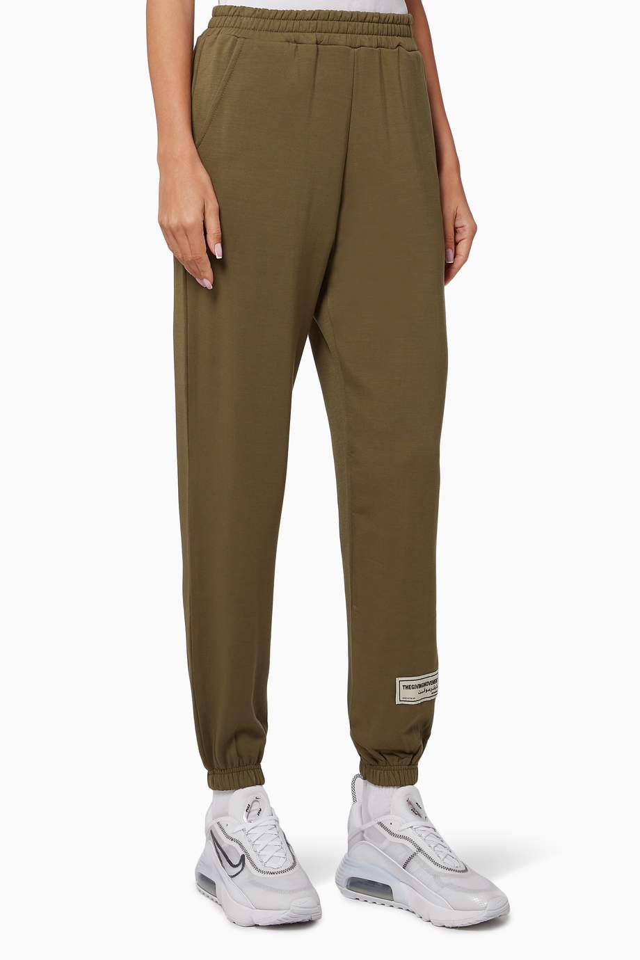 Shop The Giving Movement Brown Organic Bamboo Joggers for Women ...