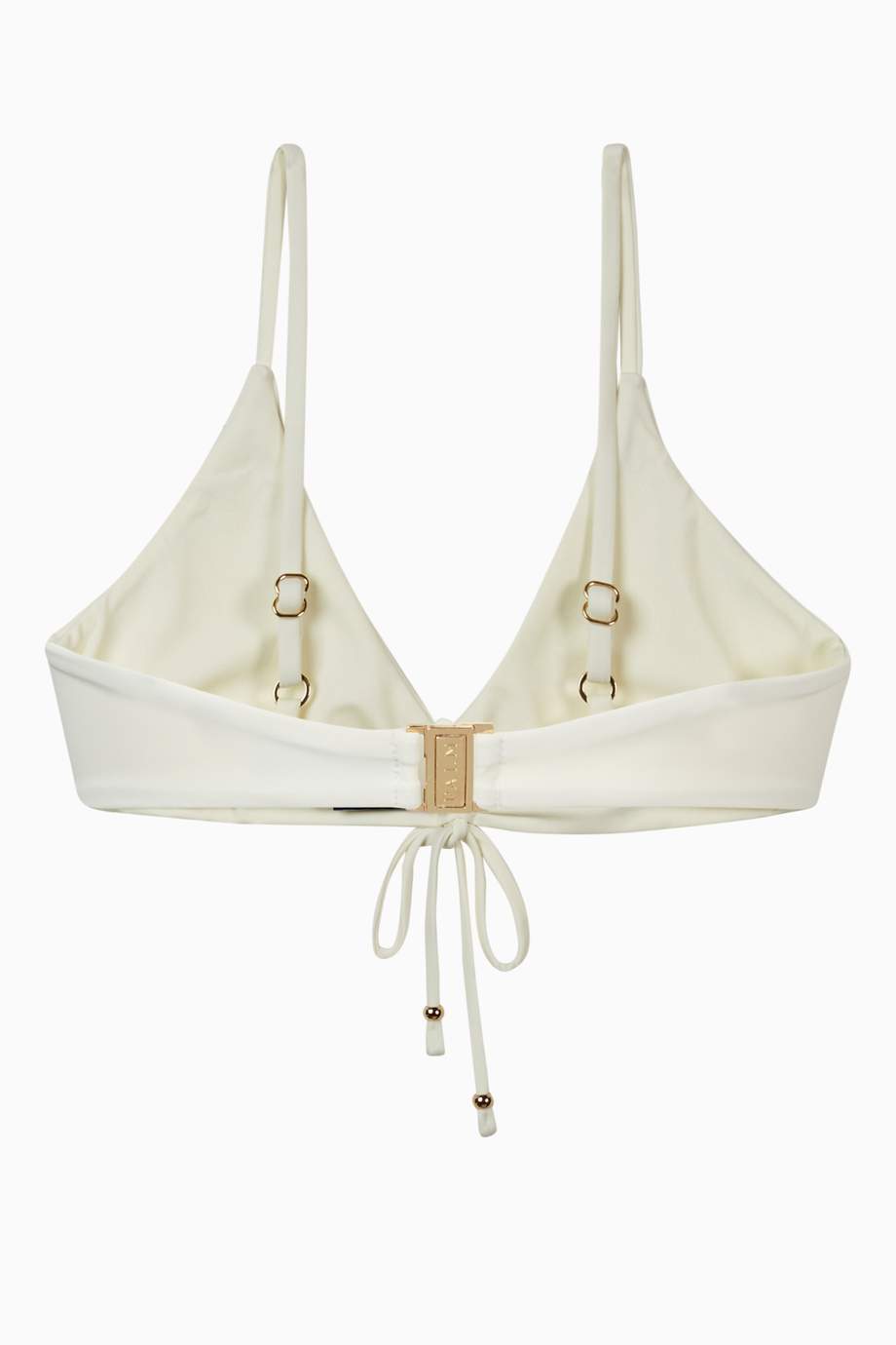 Shop Palm Swimwear Neutral Roberta Bikini Top for Women Ounass Bahrain